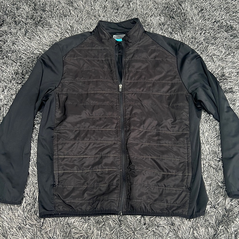 PGA Tour | Full zip base layer | Large | Black